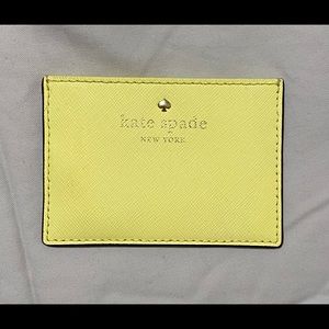 Kate Spade Cedar Street Cardholder, Lemonade